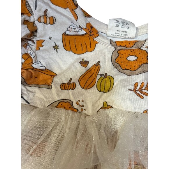 Spearmint Love Baby Halloween Ruffle Romper 2Y - Picture 2 of 4